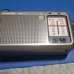 SANGEAN MMR-77 Gray Portable Radio